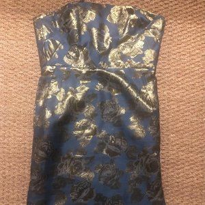 Etcetera formal wear mini, strapless sheath dress